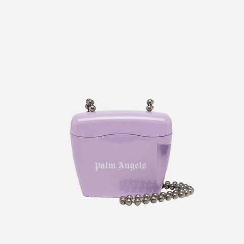 Palm Angels mini Padlock bag lilac