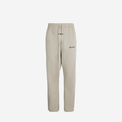 Fear Of God Essentials Relaxed Fleece Sweatpants With Piping Abbey Stone