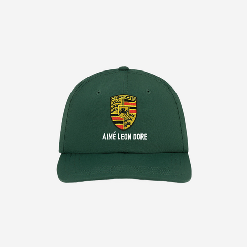 PORSCHE X AIME LEON DORE NYLON LOGO HAT PINE GROVE