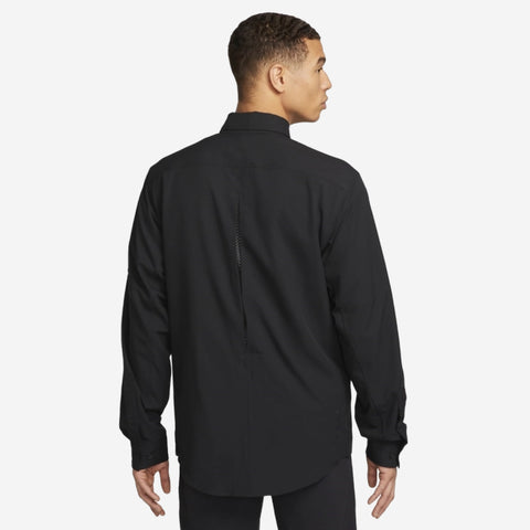 NIKE ACG DRI-FIT UV DEVASTATION TRAIL SHIRT BLACK