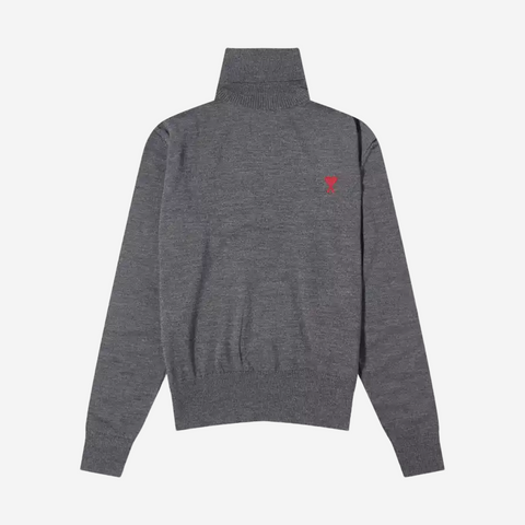 AMI A Heart Roll Neck Knit