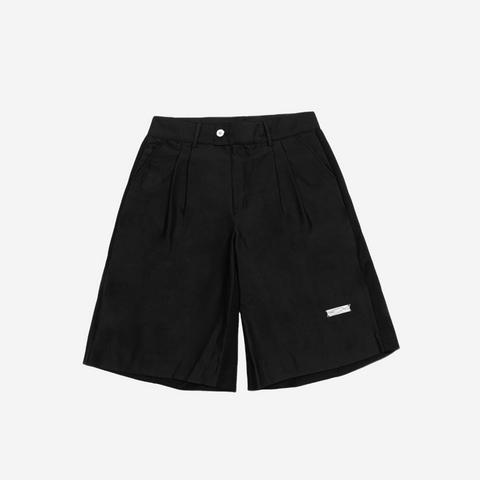 C2H4 STAFF UNIFORM RAW EDGE SHORTS