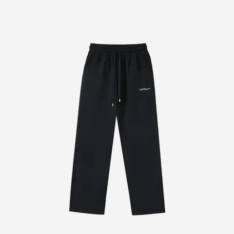 OFF-WHITE open hem SWEATPANT