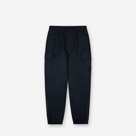 STONE ISLAND GHOST Wool Nylon Flannel Cargo Trousers