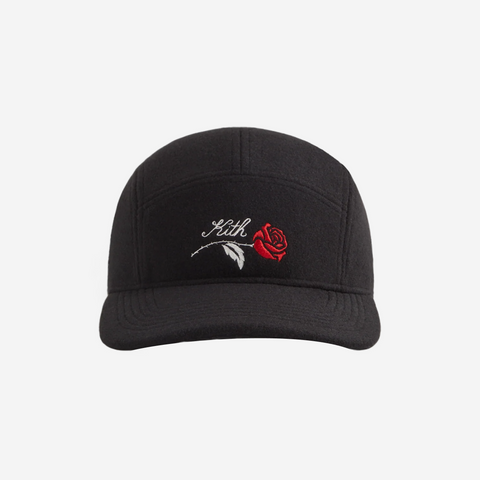 Kith Bonded Knit Griffey Camper Cap Black