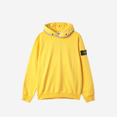 Stone Island Garment Diyed Hoodie Yellow