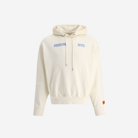 HERON PRESTON OFFROAD HOODIE WHITE
