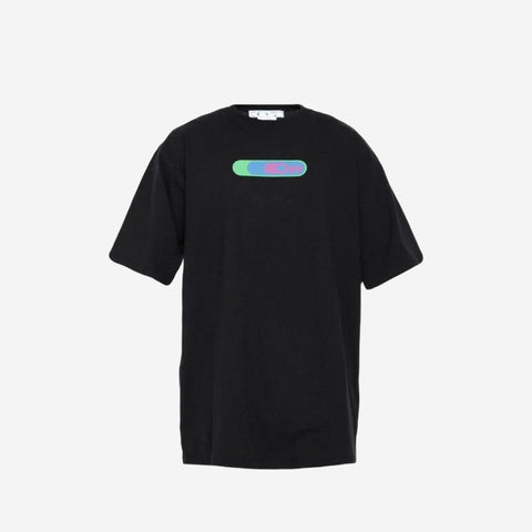 OFF-WHITE BLACK LEAVE T-SHIRT