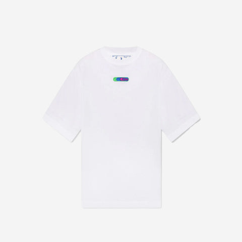 OFF-WHITE WEED T-SHIRT WHITE