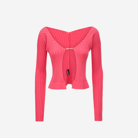 JACQUEMUS La Maille Pralue Long Pink