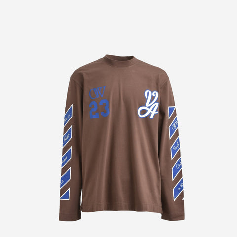 Off-White RAIN DRUM Long Sleeved T-shirt