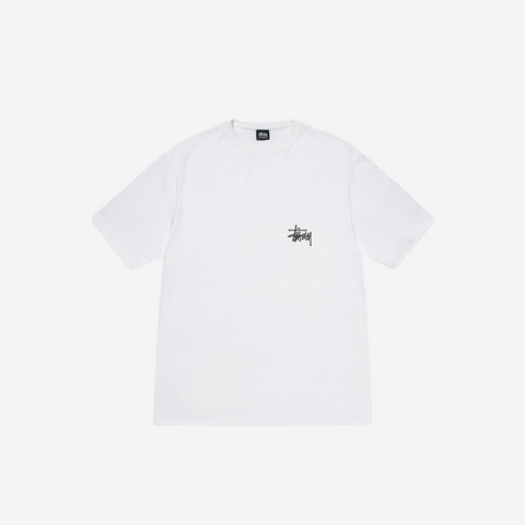STUSSY BASIC TEE WHITE