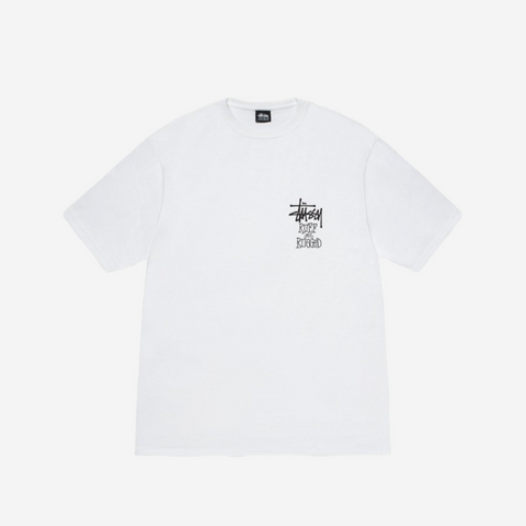 STUSSY WELL SUITED TEE WHITE
