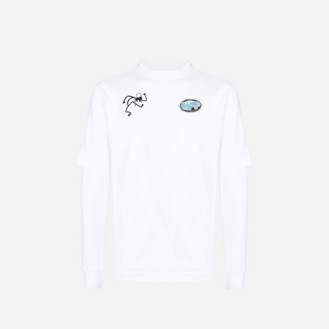 Off-White DJ print cotton Longsleeve