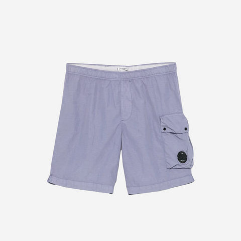 CP COMPANY SWIM LENS SHORTS LAVENDER