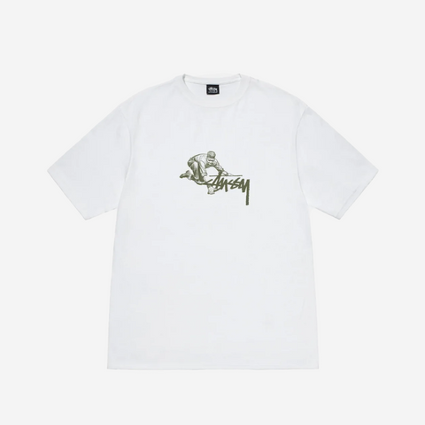 STUSSY WORKER T-SHIRT WHITE