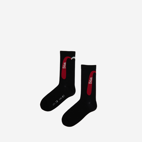 EVISU DARUMA DAICOCK JACQUARD LONG SOCKS