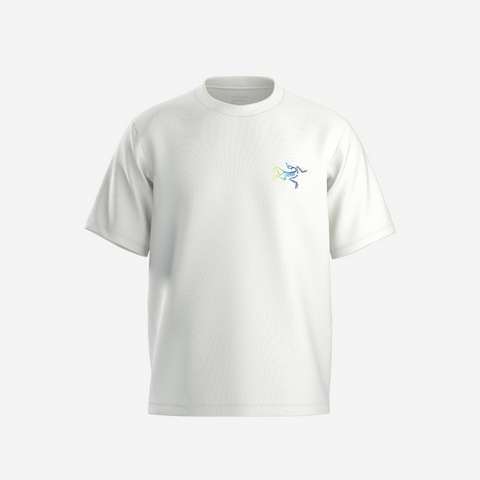 ARC`TERYX KRAGG COTTON LOGO SS TEE WHITE