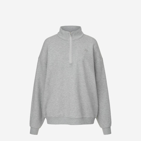 Alo Yoga Accolade 1/4 Zip Pullover Athletic Heather Grey