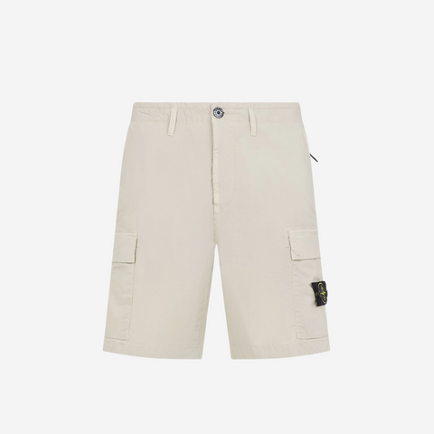 Stone Island Cotton Shorts beige