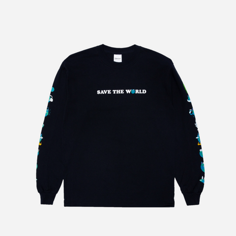 RIPNDIP SAVE THA WORLD LONG SLEEVE