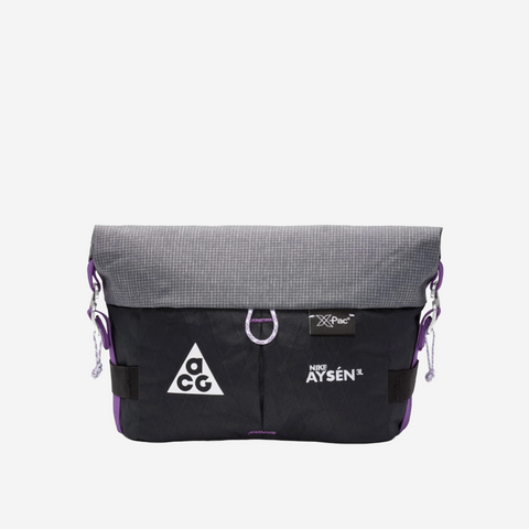 NIKE ACG AYSEN FANNY PACK 3L BLACK/PURPLE