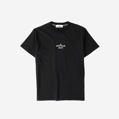 Stone Island Black 'Archivio' T-Shirt