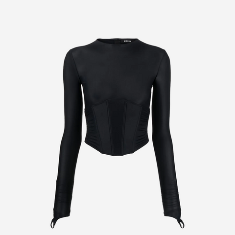 MISBHV PANDORA LONG SLEEVE T-SHIRT BLACK