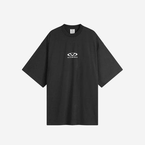 VETEMENTS Oval logo t-shirt black