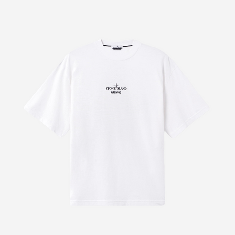 STONE ISLAND ARCHIVIO PRINT T-SHIRT WHITE