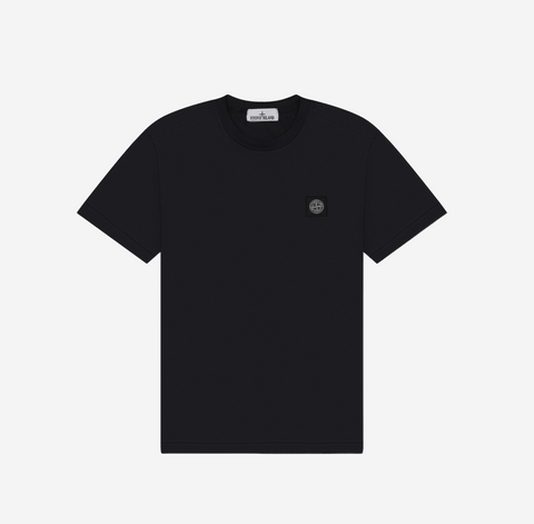 STONE ISLAND PATCH T-SHIRT GRAPHITE