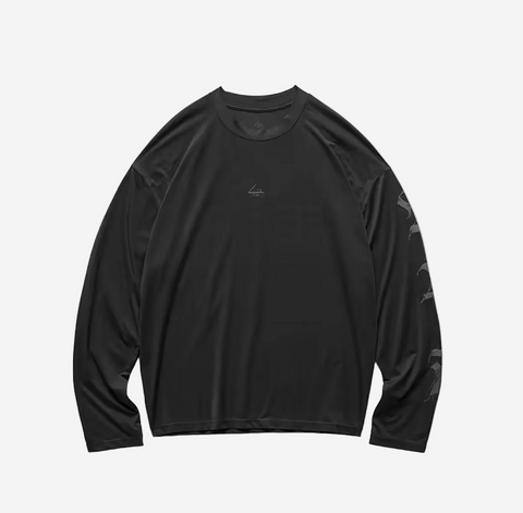 REPRESENT 247 Noble Long Sleeve T-Shirt - Jet Black