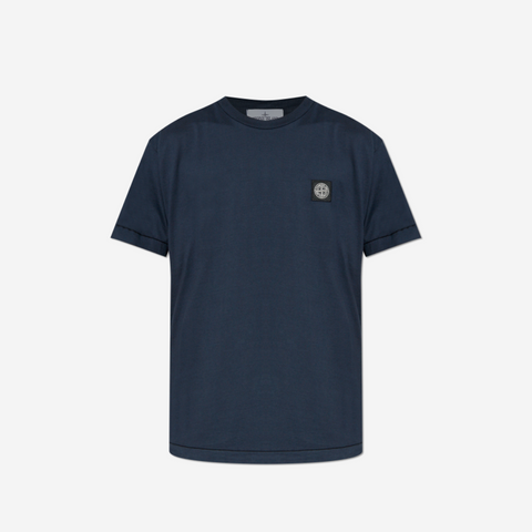 STONE ISLAND PATCH T-SHIRT NAVY