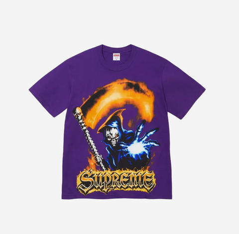 Supreme Grim Purple Reaper Tee