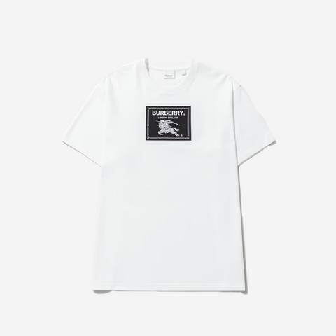 Burberry box logo white t-shirt