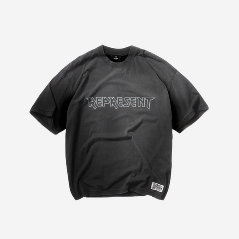 Represent x Iron Maiden Infinite Dreams Tee Aged Black