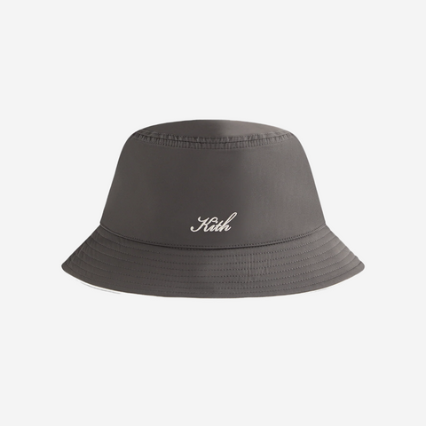Kith Transitional Nylon Reversible Dawson Bucket Hat Somber