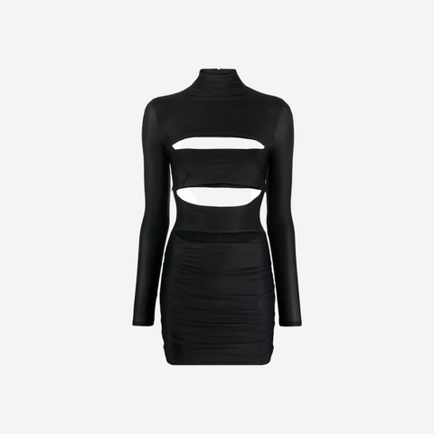 MISBHV BLACK ELENA MINIDRESS