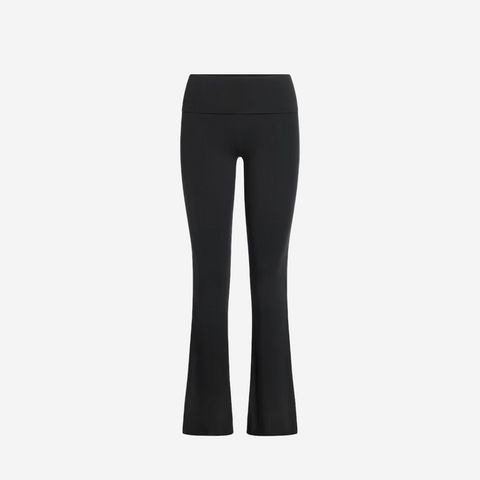 SKIMS COTTON JERSEY FOLDOVER PANT SOOT