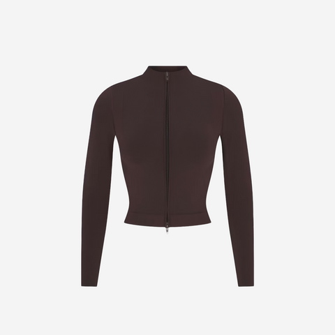 Nike SKIMS VINTAGE SEAMLESS FULL ZIP JACKET PHOENIX