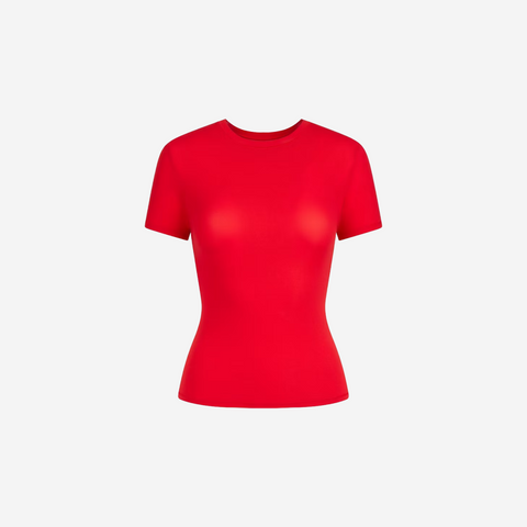 SKIMS Fits Everybody T-shirt Cherry