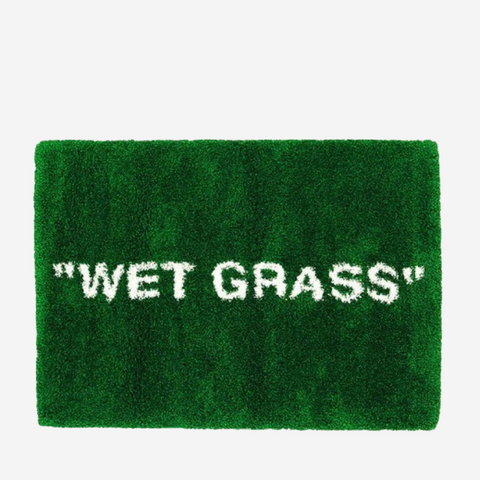 "VIRGIL ABLOH X IKEA MARKERAD “WET GRASS” RUG