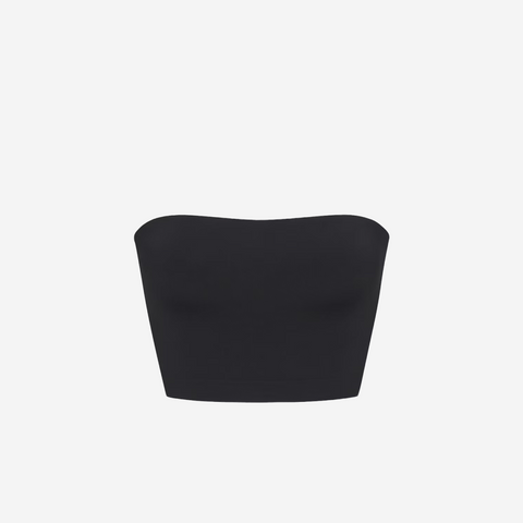 SKIMS SOFT SMOOTHING SEAMLESS PADDED BANDEAU ONYX