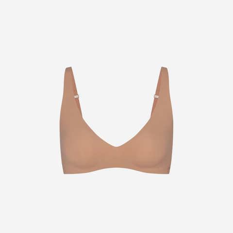 SKIMS NAKED PLUNGE BRALETTE SIENNA