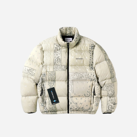 THISISNEVERTHAT PERTEX Down Jacket White Bandana