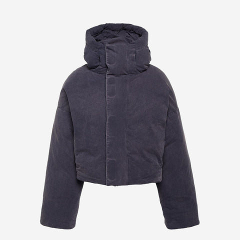 ENTIRE STUDIOS MML HOODED PUFFER INDIUM