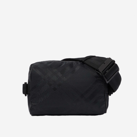 Burberry Check Jacquard Zipped Belt Bag
