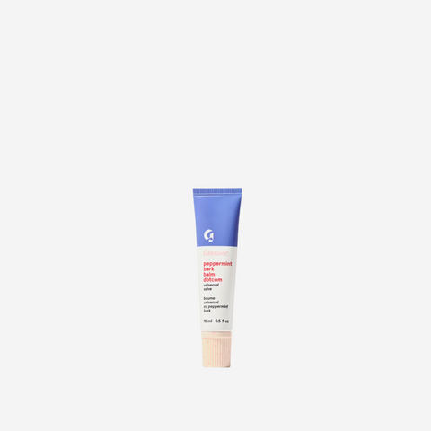 GLOSSIER BALM DOTCOM PEPPERMINT BARK
