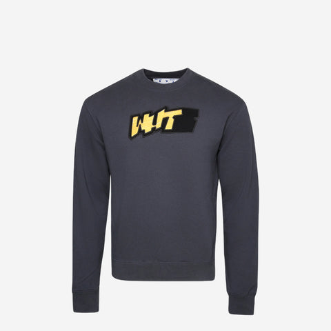 Off-White SEASONAL Slim Fit Crew-neck Sweatshirt