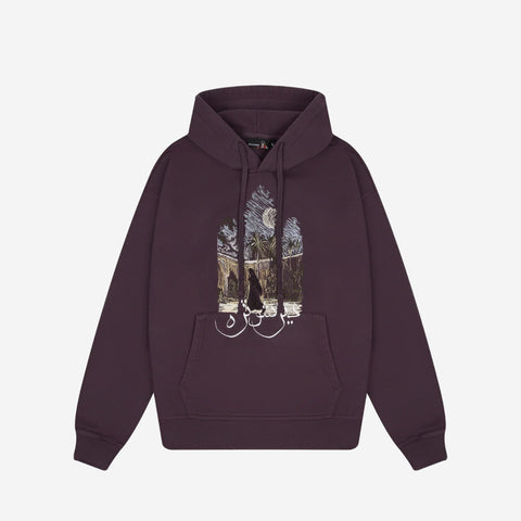 DERSCHUTZE "aziza" Hoodie purple
